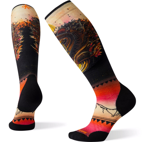 Smartwool PhD Ski Light Elite Print Sock for Women SunnySports